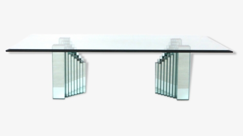 Table Low Vintage Design Glass Italian 70s   Src Https - Coffee Table, HD Png Download, Transparent PNG